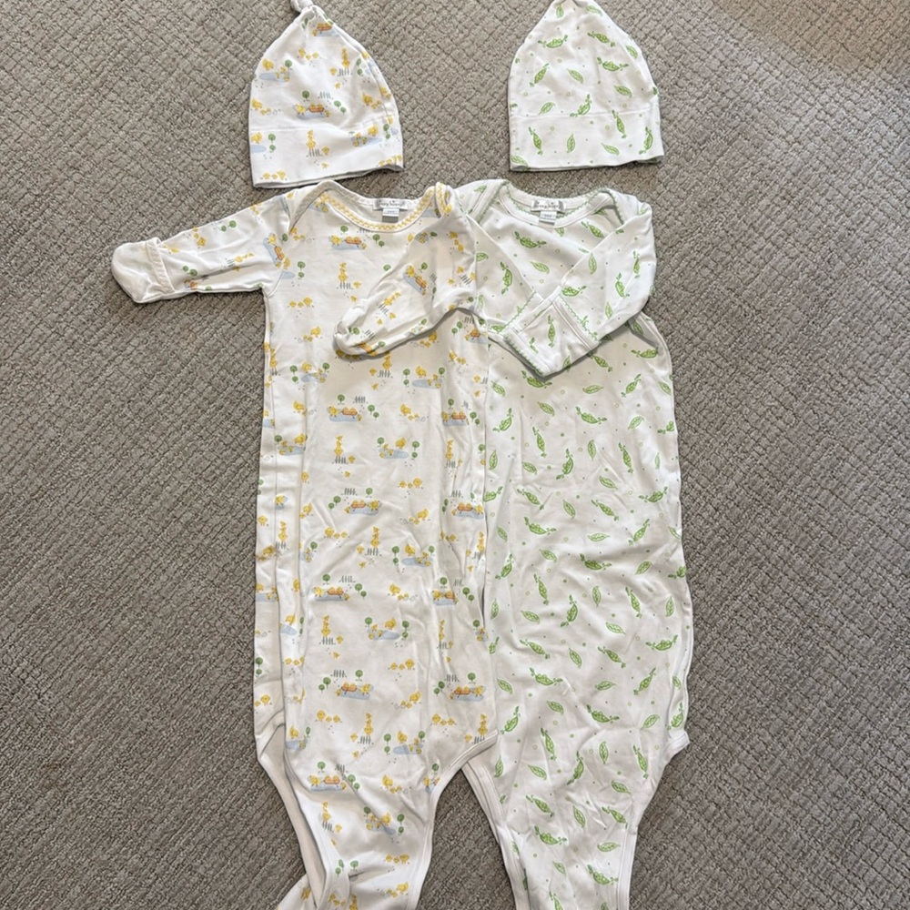 Kissy Kissy Small Sack and matching hat $48